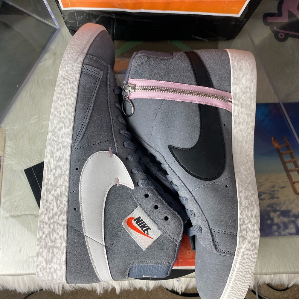 🆕 Nike Blazer Mid XX Rebel Cool Grey - Mens Sizes - Picture 6 of 13